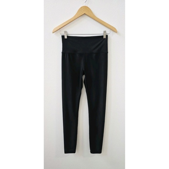 Athleta Pants - ATHLETA Elation Shine Tight Women's Size Small Black Mide Rise 26.5" Inseam